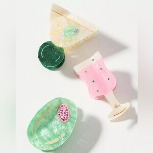 Anthropologie Martini Claw Clips